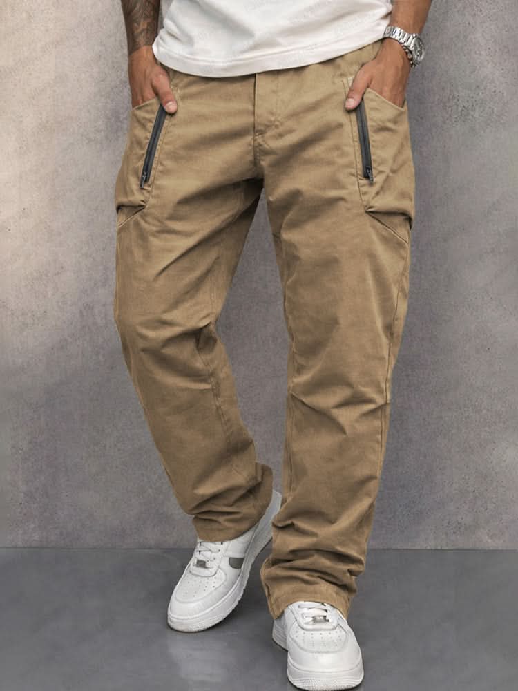 Olivier - Men's Cargo Straight Leg Pants