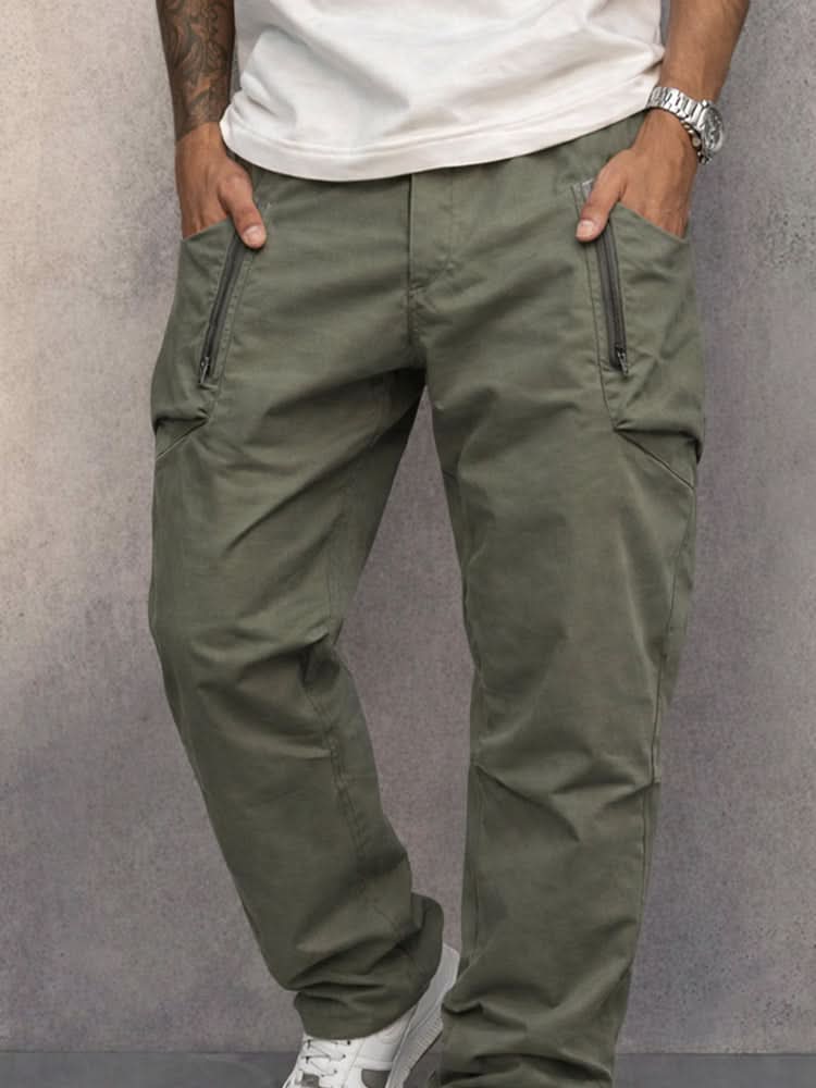 Olivier - Men's Cargo Straight Leg Pants