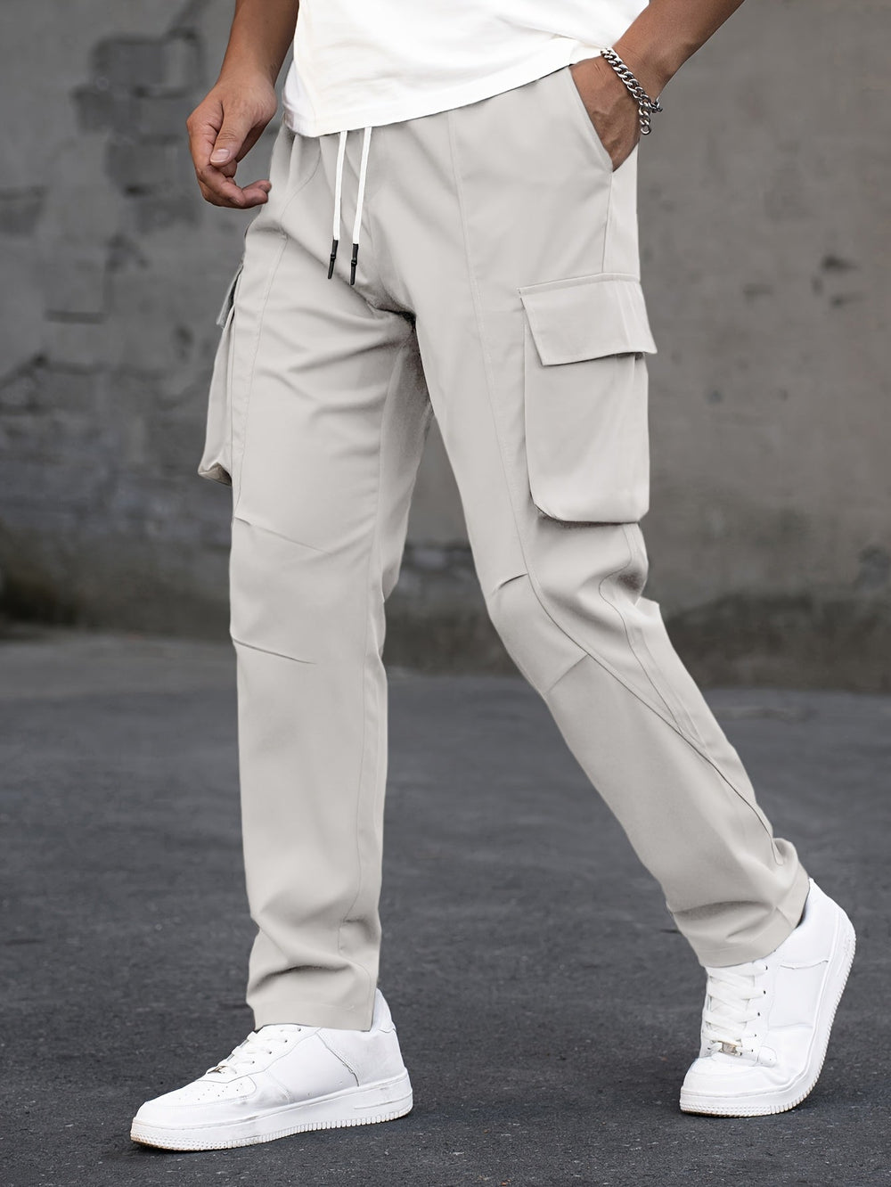 Percival - Men's Cargo Drawstring Pants