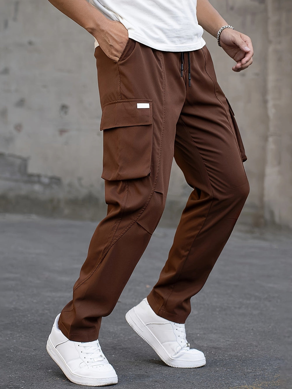 Percival - Men's Cargo Drawstring Pants