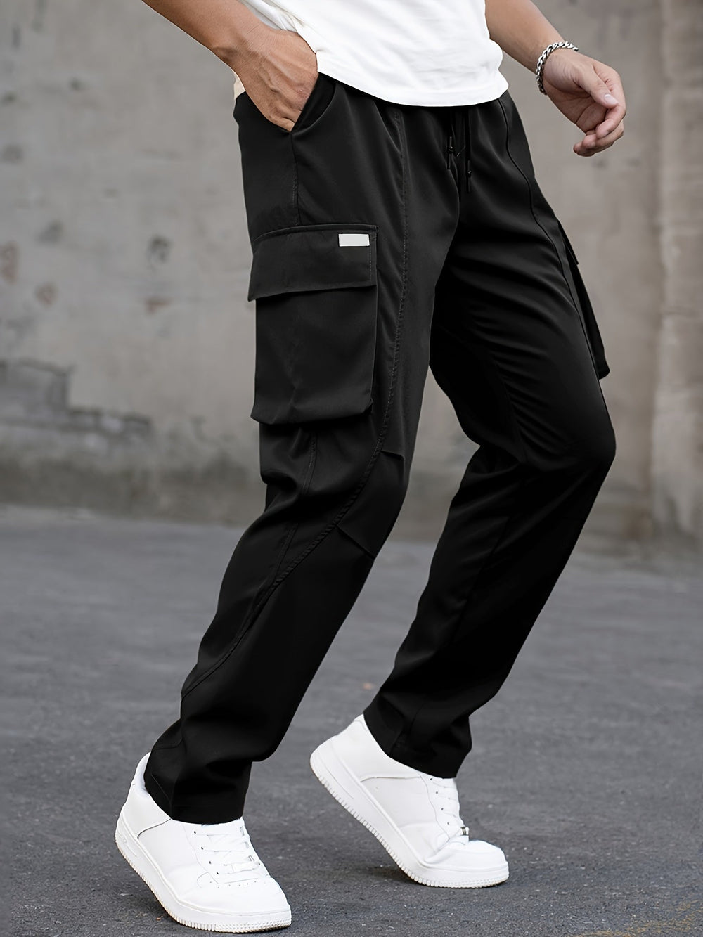Percival - Men's Cargo Drawstring Pants