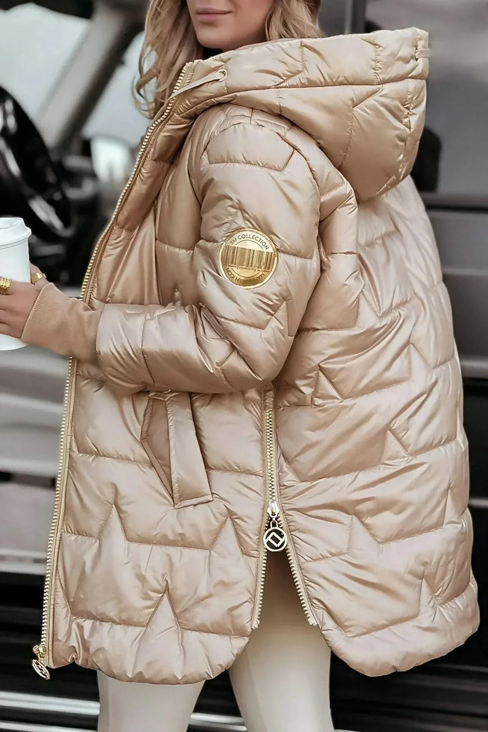 Perrine - Women's Quilted Hooded Coat