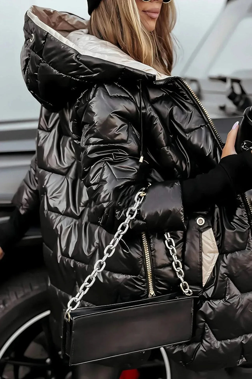 Perrine - Women's Quilted Hooded Coat