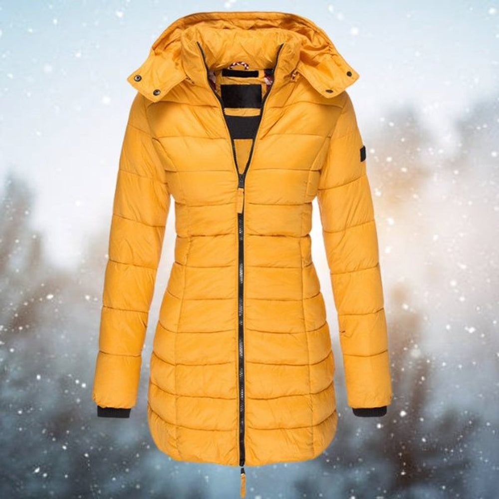 Petra - Women's Long Hooded Puffer Jacket