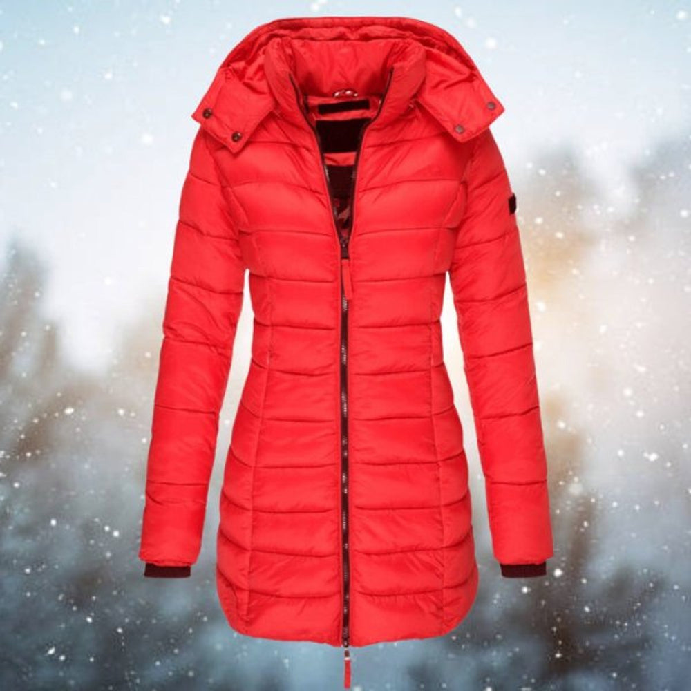 Petra - Women's Long Hooded Puffer Jacket