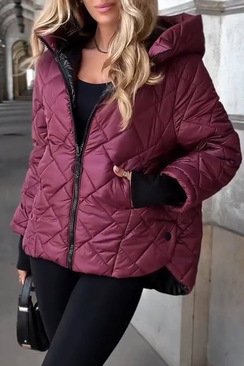 Priscilla - Women's Quilted Hooded Puffer Jacket