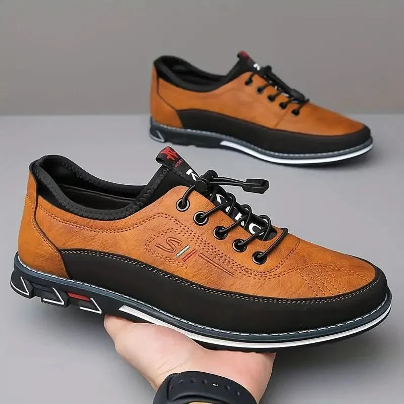 Quinlan - Men's Leather Lace Up Shoes