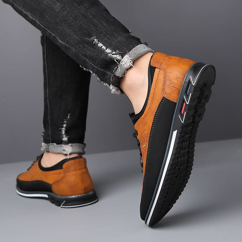 Quinlan - Men's Leather Lace Up Shoes