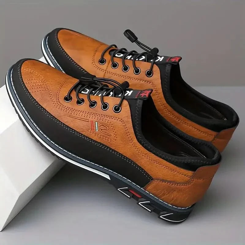 Quinlan - Men's Leather Lace Up Shoes