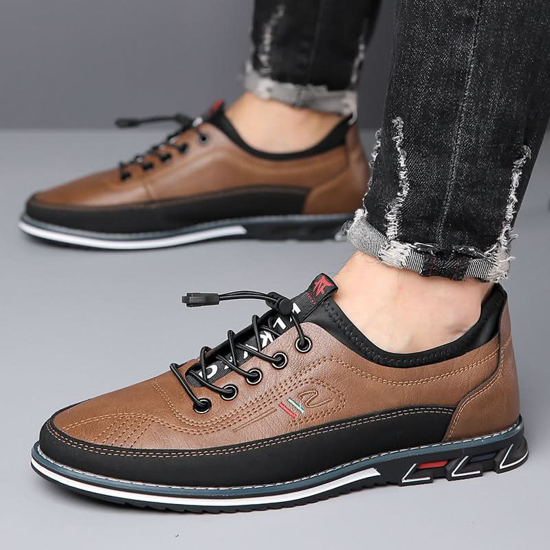 Quinlan - Men's Leather Lace Up Shoes