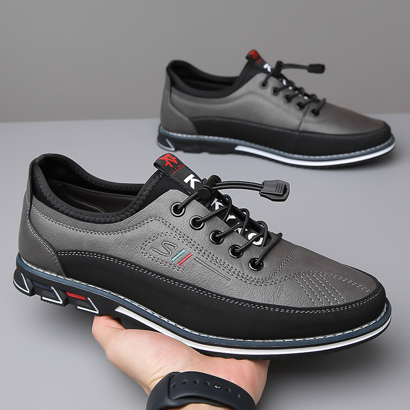 Quinlan - Men's Leather Lace Up Shoes