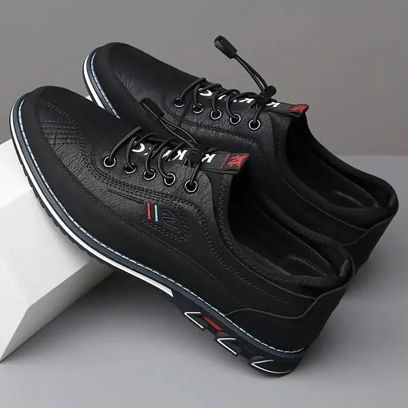 Quinlan - Men's Leather Lace Up Shoes
