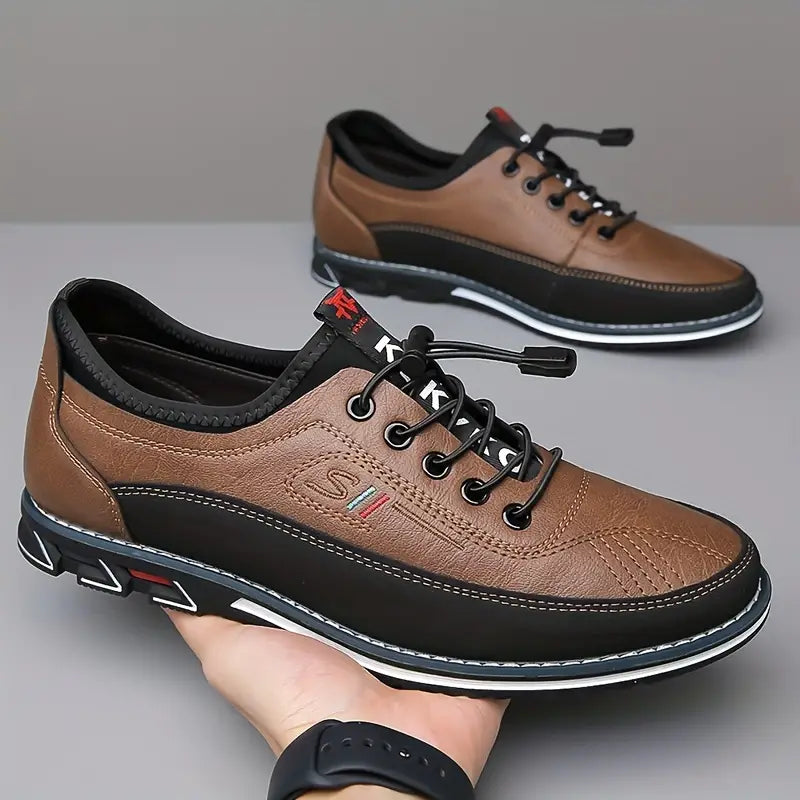 Roland - Men's Leather Oxford Shoes
