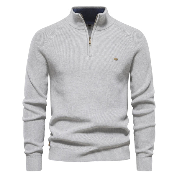 Rufus - Men's Knit Zip Up Sweater