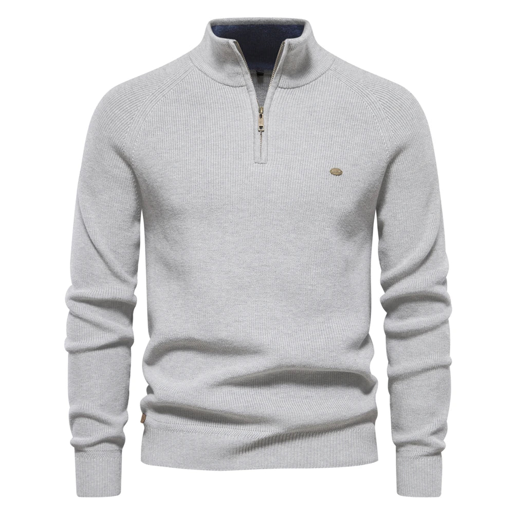 Rufus - Men's Knit Zip Up Sweater