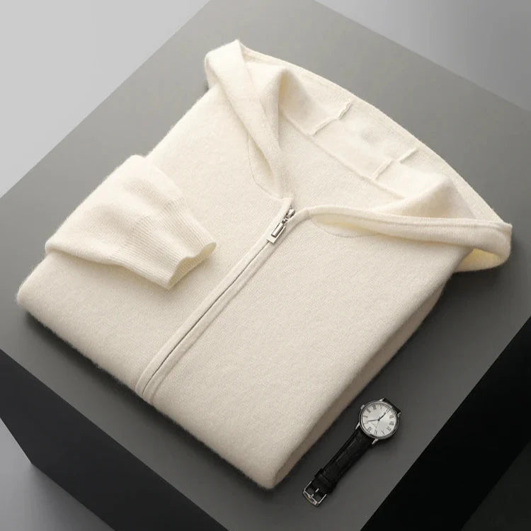 Rupert - Men's Knit Zip Up Sweater