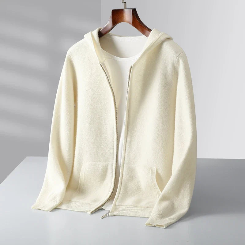 Rupert - Men's Knit Zip Up Sweater