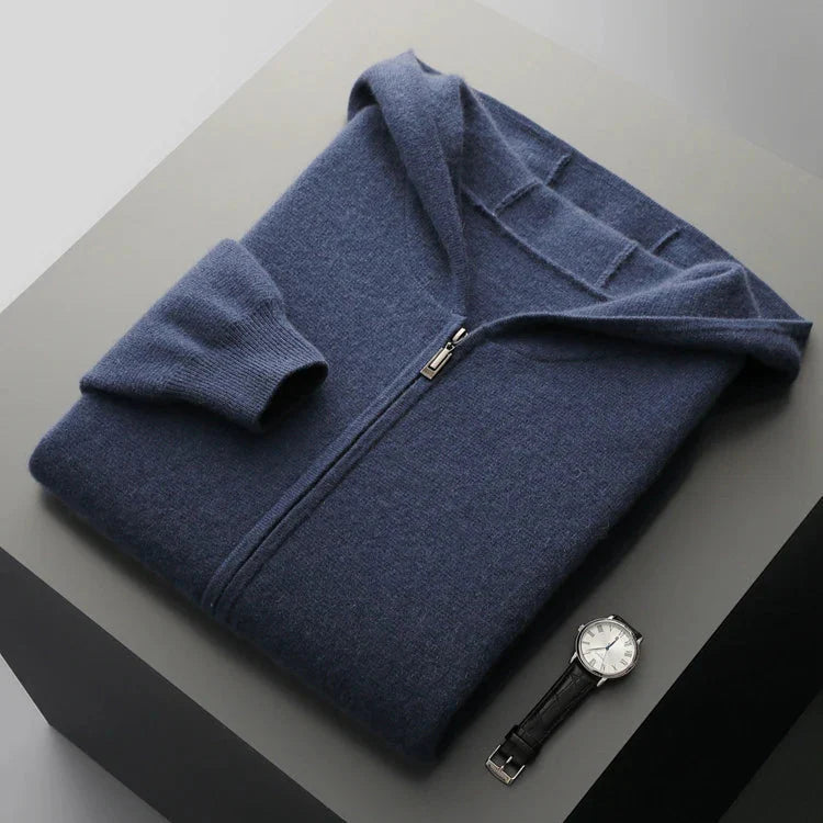 Rupert - Men's Knit Zip Up Sweater