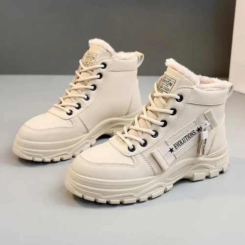 Ruth - Women's Fur Lined Lace Up Winter Boots