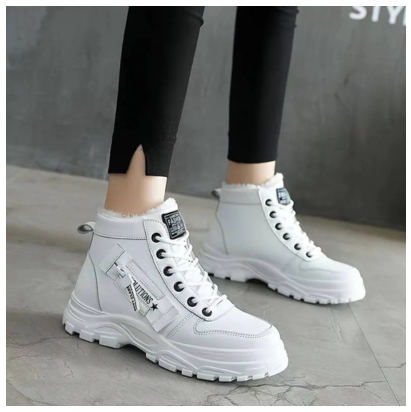 Ruth - Women's Fur Lined Lace Up Winter Boots