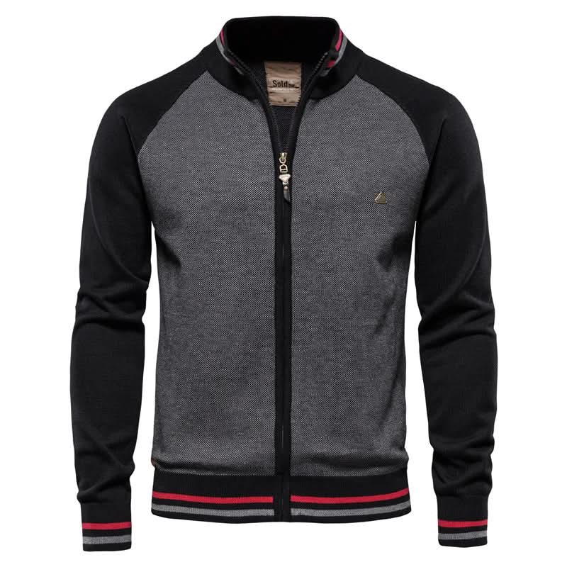 Solomon - Men's Knit Quarter Zip Sweater
