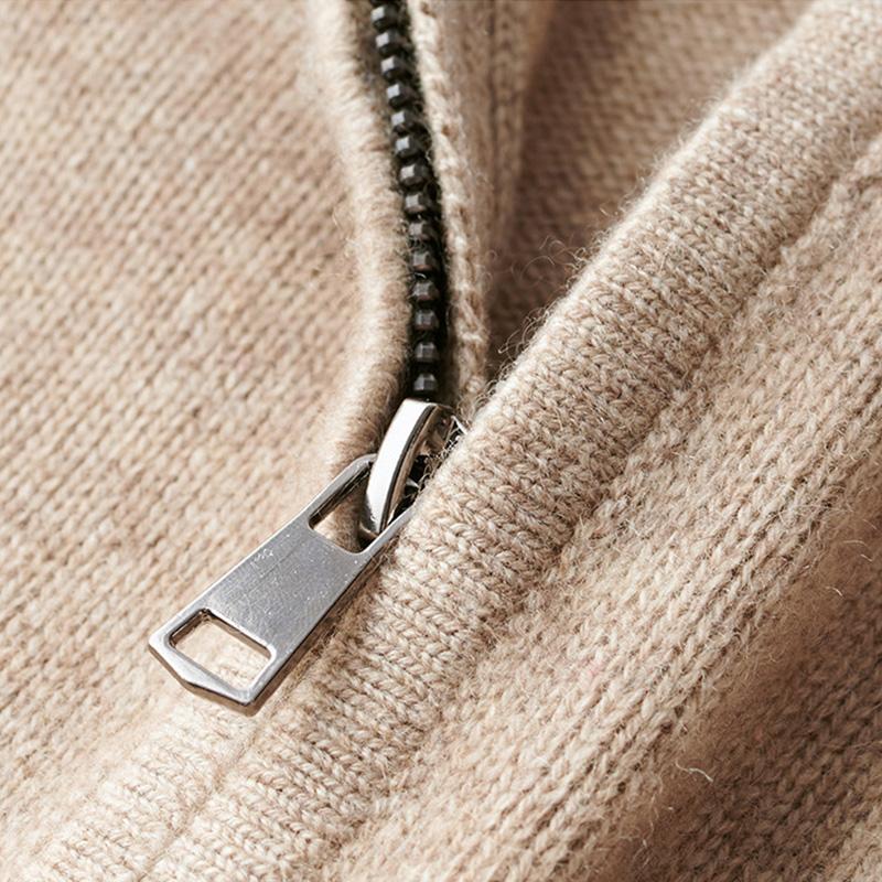 Sylvain - Men's Knit Zip Up Sweater