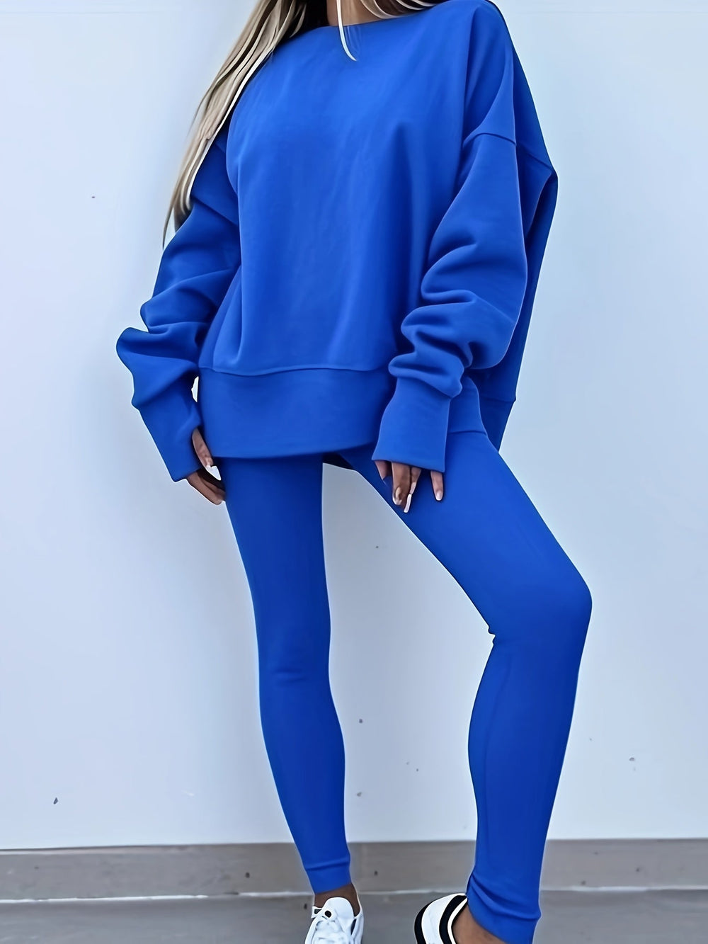 Tilda - Women's Knit Pullover Lounge Set