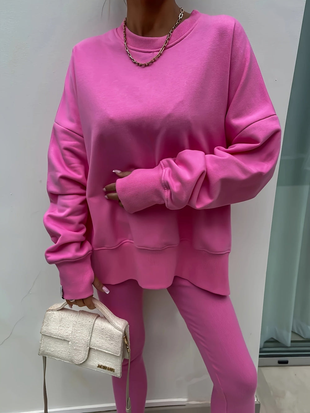 Tilda - Women's Knit Pullover Lounge Set