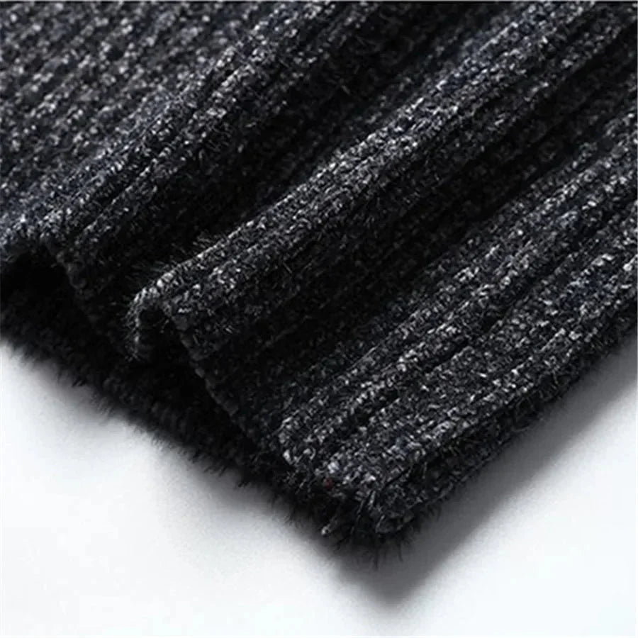 Torsten - Men's Ribbed Knit Turtleneck Sweater