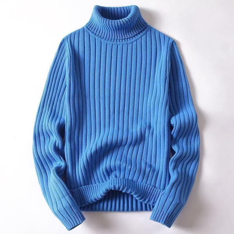 Tristan - Men's Knit Crew Neck Turtleneck Sweater