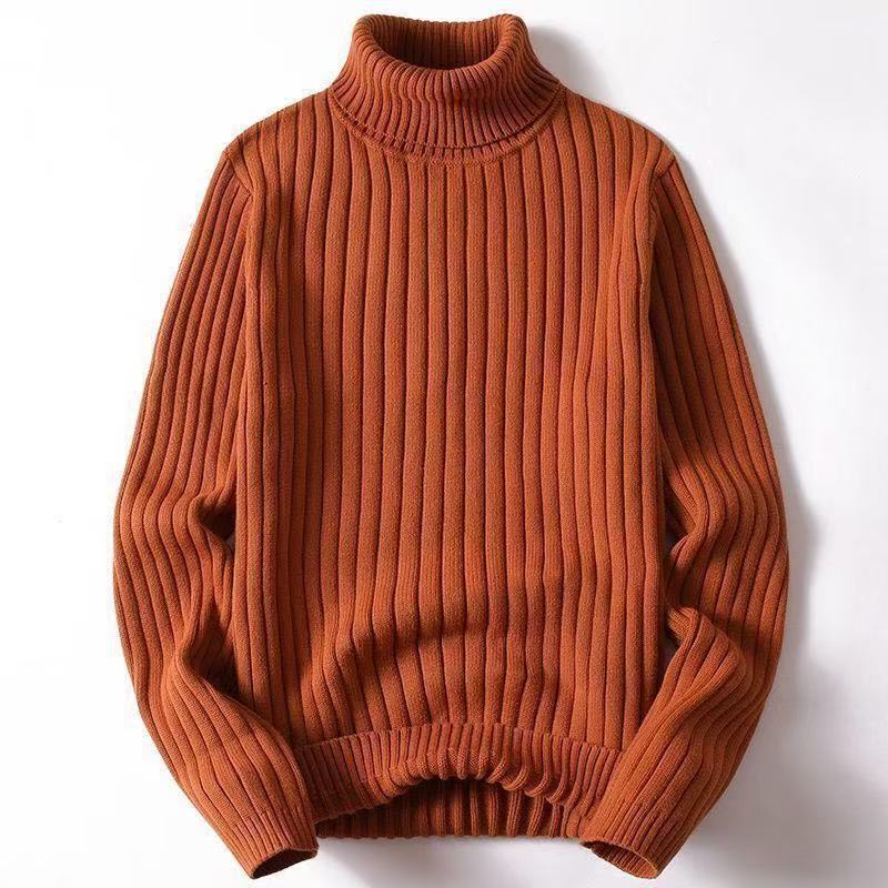 Tristan - Men's Knit Crew Neck Turtleneck Sweater