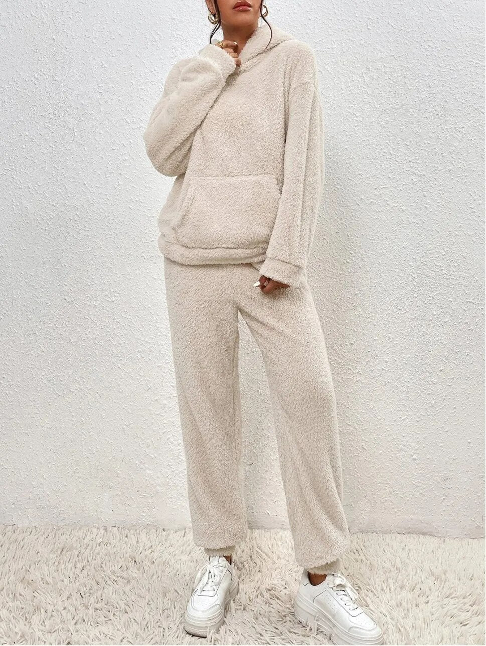 Verity - Women's Knit Two Piece Lounge Set