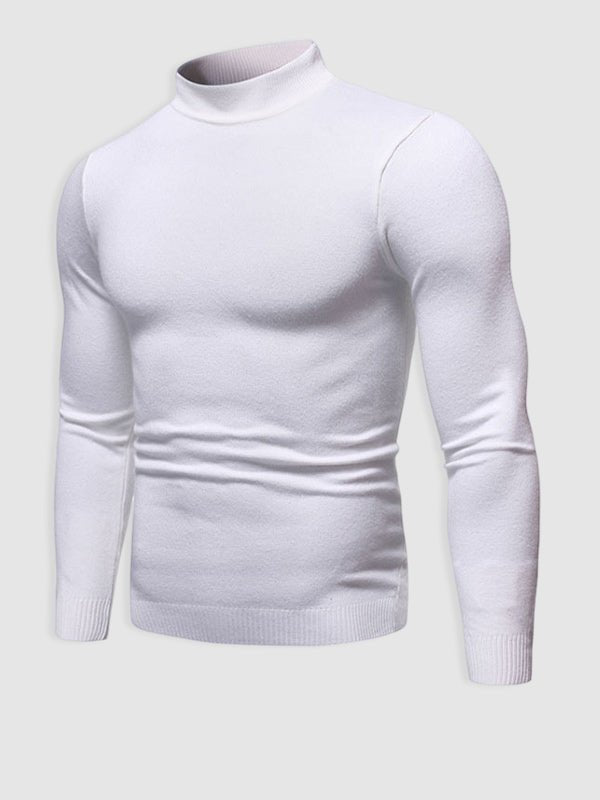 Verner - Men's Slim Fit Knit Turtleneck Sweater