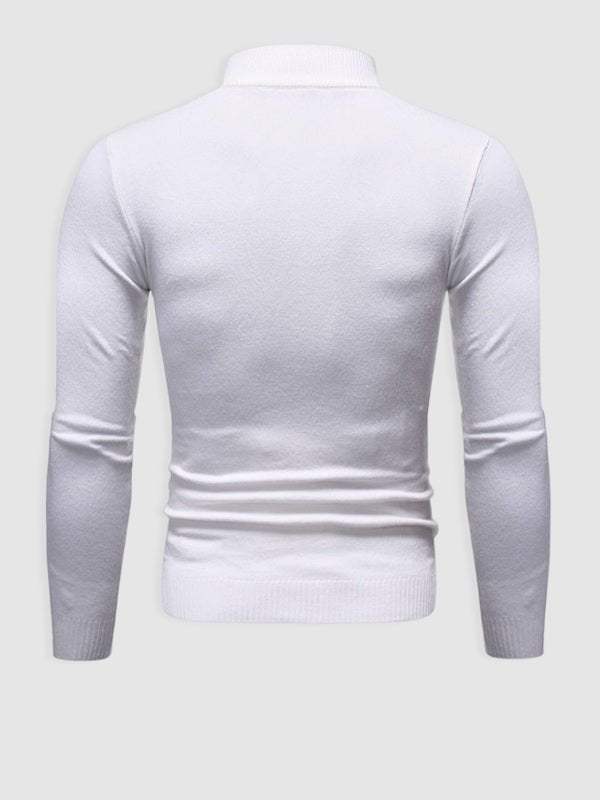 Verner - Men's Slim Fit Knit Turtleneck Sweater