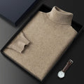 Warwick - Men's Ribbed Knit Turtleneck Sweater